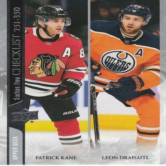 Checklist Card - 2020/2021 UD Series 2 Hockey 251-350 - Card Number 449 - Picture 1 of 2